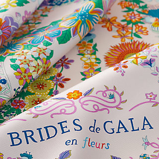 Brides de Gala en Fleurs scarf 90 | Hermès Saudi Arabia